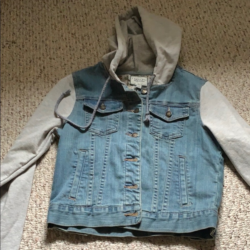 Cropped forever 21 jacket